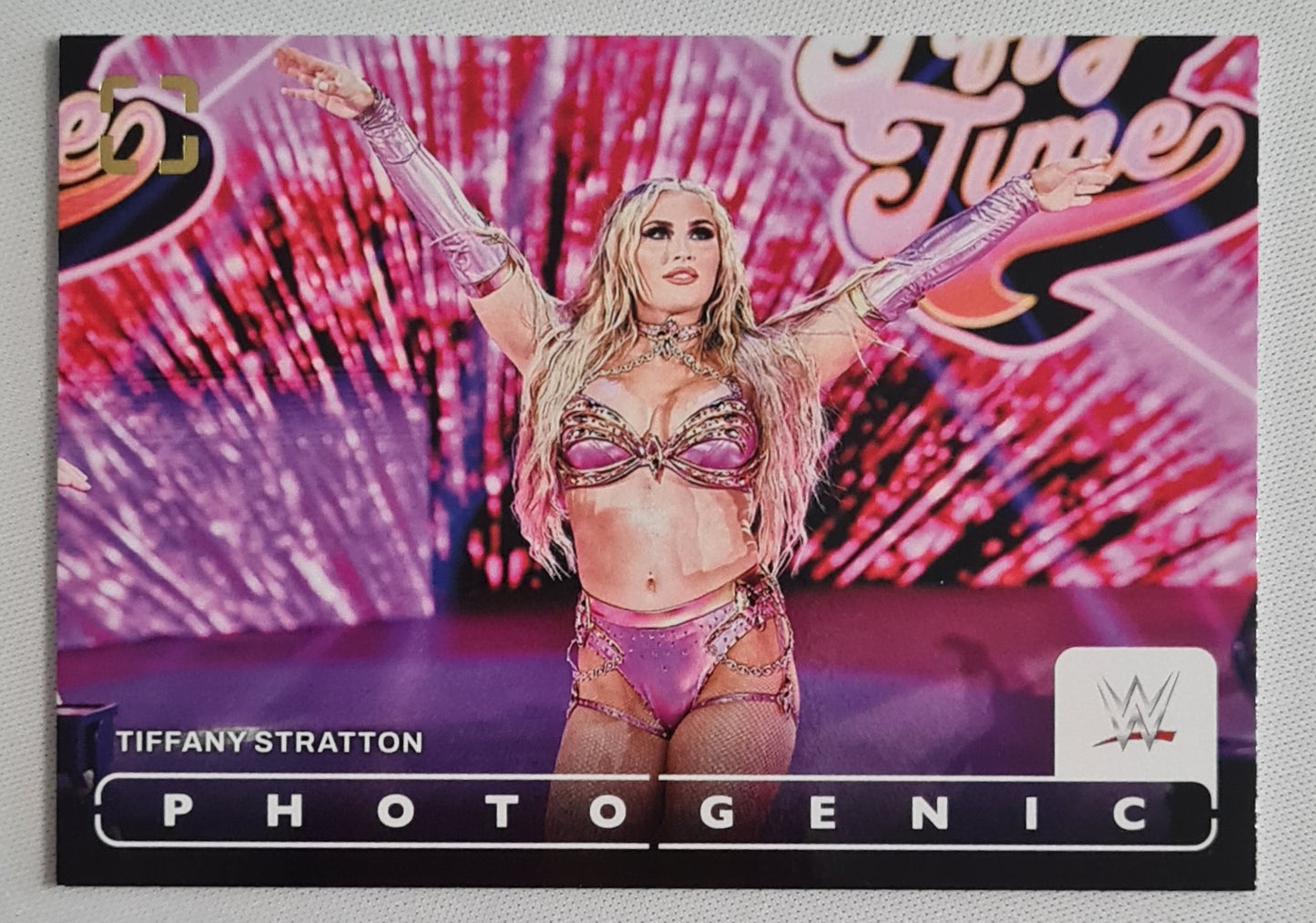 Tiffany Stratton - 2024 Panini WWE Smack Down Photogenic #40