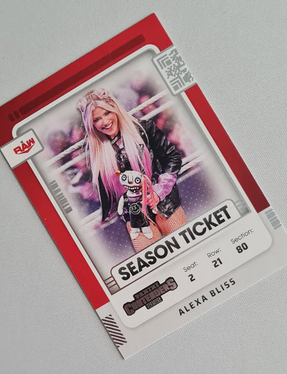 Alexa Bliss - 2022 Panini Contenders Season Ticket Raw #109
