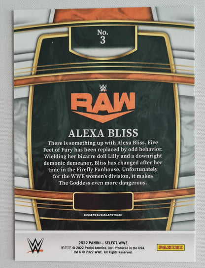 Alexa Bliss - 2022 Panini WWE Select Silver #3