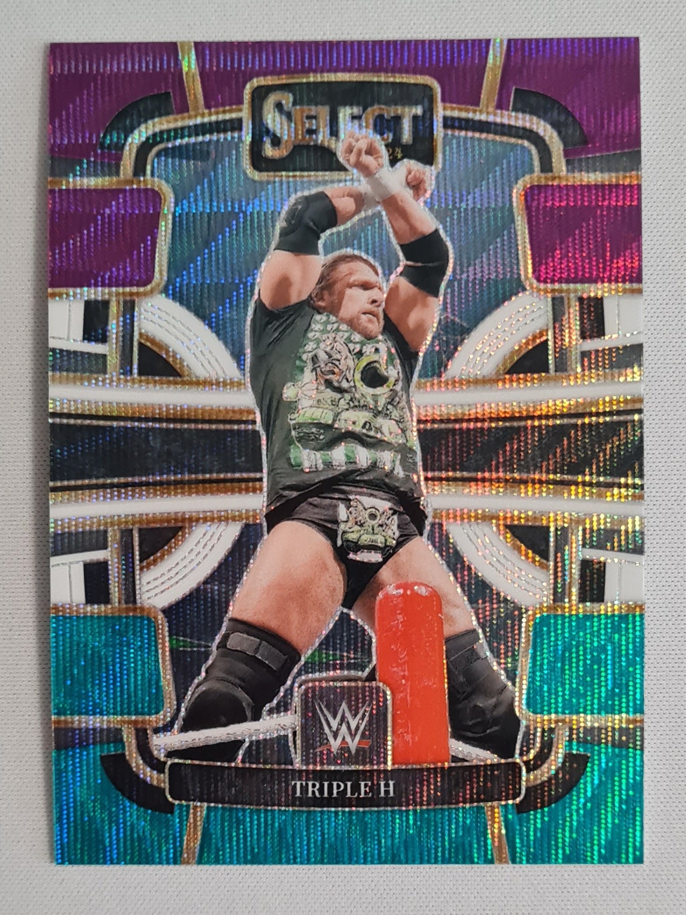 Triple H - 2024 Panini Select Purple/White/Green #85