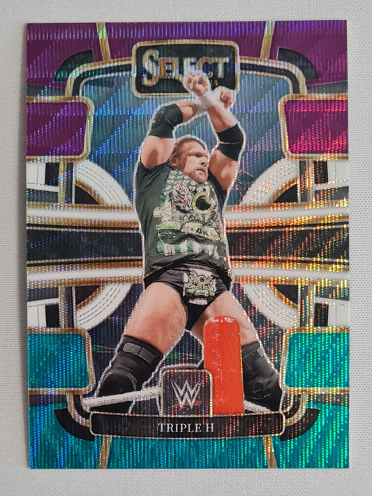 Triple H - 2024 Panini Select Purple/White/Green #85