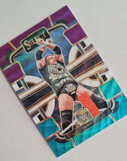 Triple H - 2024 Panini Select Purple/White/Green #85