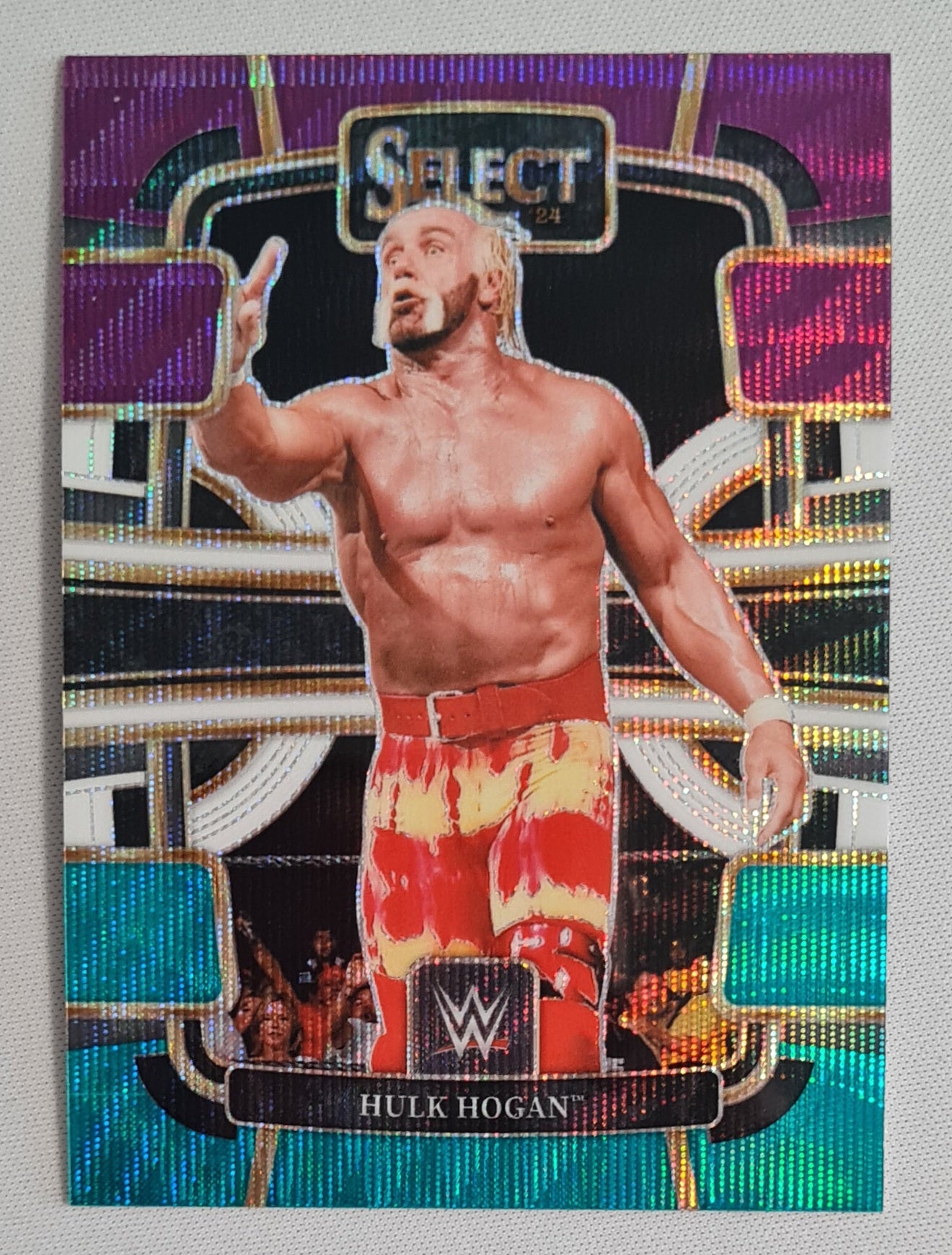 Hulk Hogan - 2024 Panini WWE Select Purple/White/Green #81