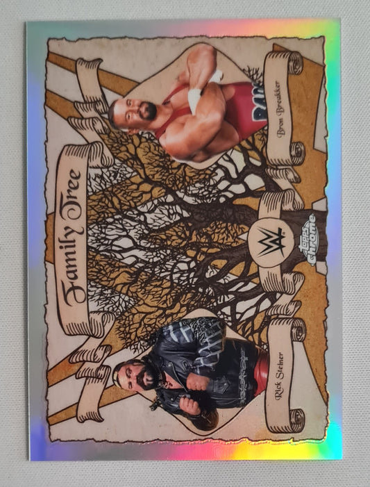 Rick Steiner & Bron Breaker - 2025 Topps Chrome Family Tree #FT-ST