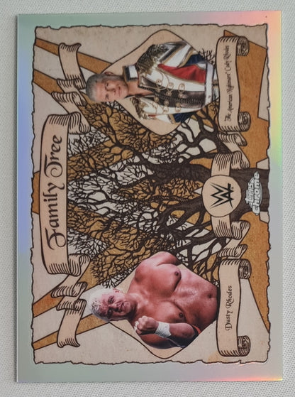 Dusty Rhodes & Cody Rhodes - 2025 Topps Chrome Family Tree