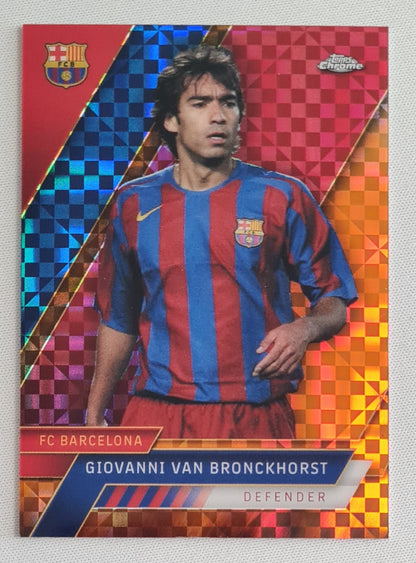 Giovanni van Bronckhorst - 2023 Topps Chrome Orange /25 #36