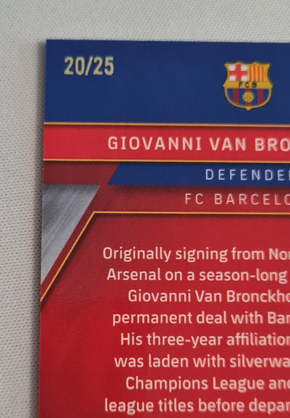 Giovanni van Bronckhorst - 2023 Topps Chrome Orange /25 #36