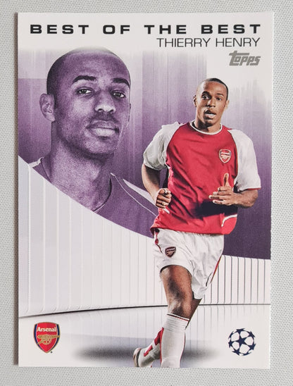Thierry Henry - 2025 Topps Best of the Best (CL) Arsenal FC #BOTB-3