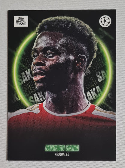 Bukayo Saka - 2024 Topps Show Time The Arsenal Football Club Pic (CL)