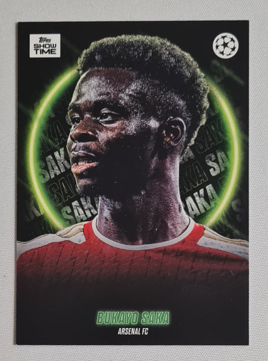 Bukayo Saka - 2024 Topps Show Time The Arsenal Football Club Pic (CL)