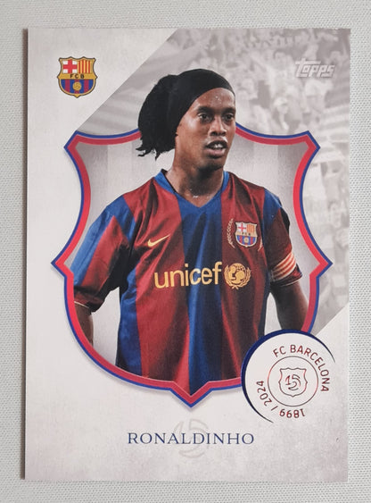 Ronaldinho - 2025 Topps FC Barcelona Official Club Product - 125 Legacy Set #43