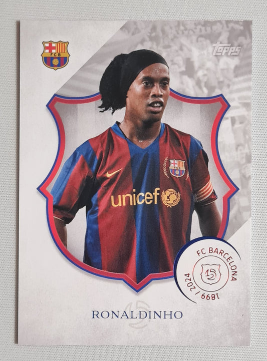 Ronaldinho - 2025 Topps FC Barcelona Official Club Product - 125 Legacy Set #43