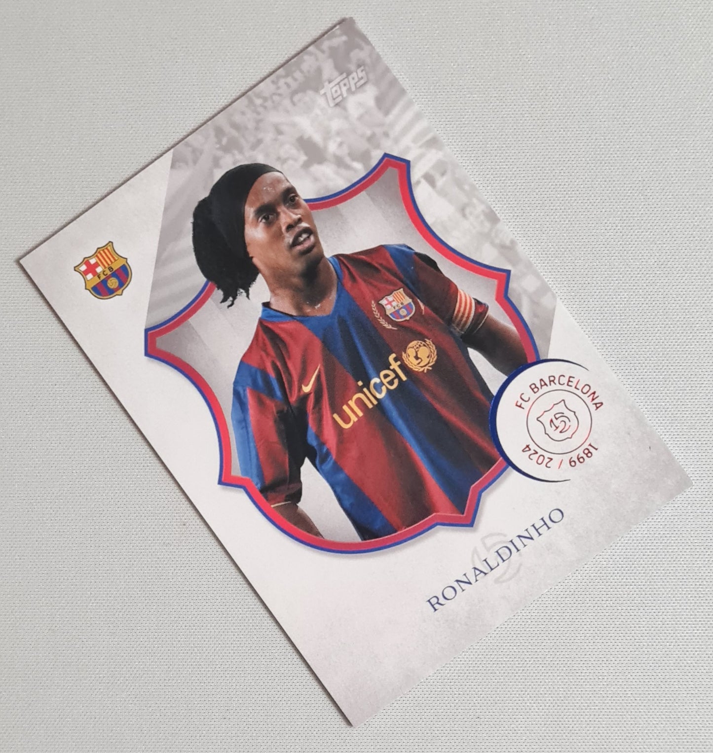 Ronaldinho - 2025 Topps FC Barcelona Official Club Product - 125 Legacy Set #43