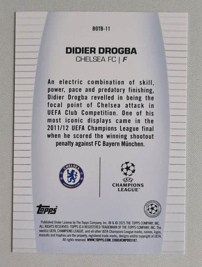 Didier Drogba - 2025 Topps Best of the Best (CL) Chelsea FC  #BOTB-11