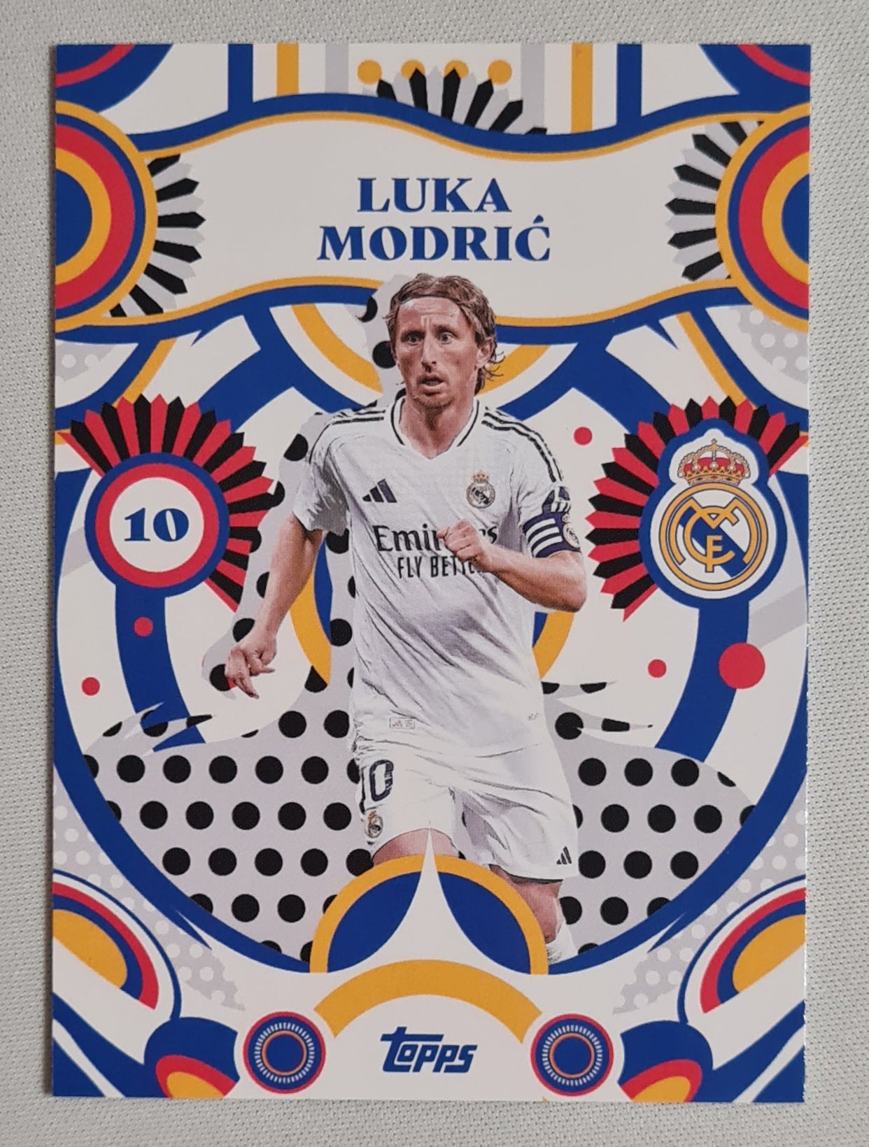 Luka Modric - 2025 Topps Official Club Product Real Madrid #35