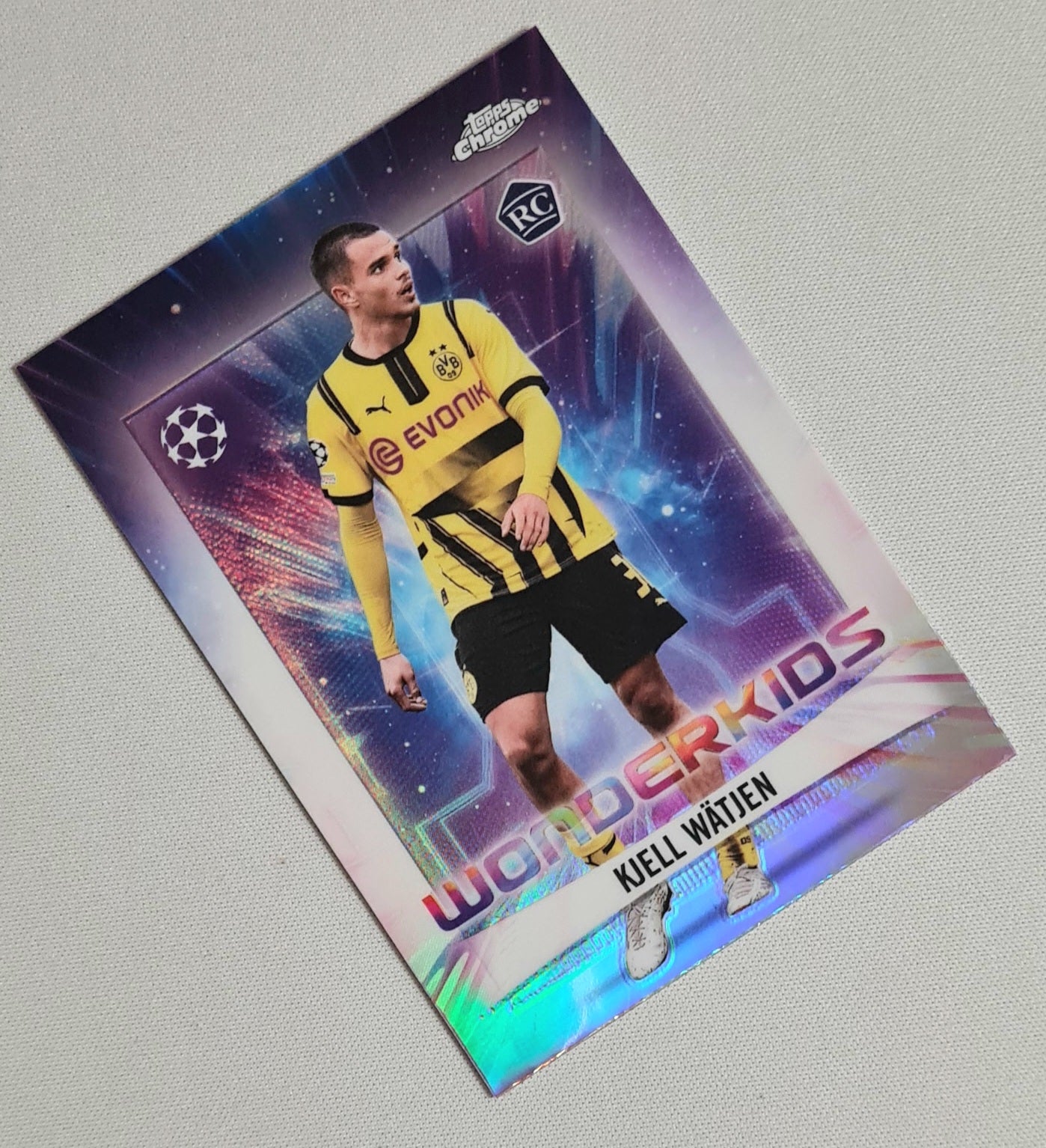 Kjell Watjen - 2025 Topps Chrome Wonderkids (RC) Borussia Dortmund (BVB09) CL - WK-11