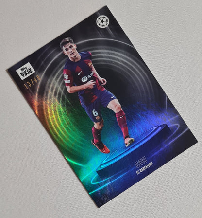 Gavi - 2024 Topps Show Time FC Barcelona (CL) /99 Refractor