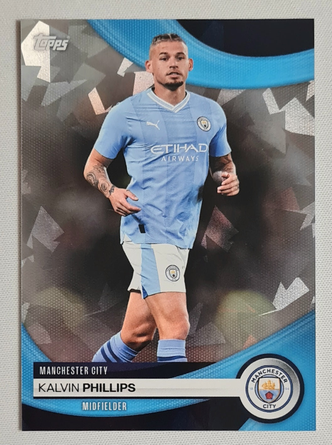 Kalvin Phillips - 2024 Topps Manchester City Team Set Icy Foil  #18