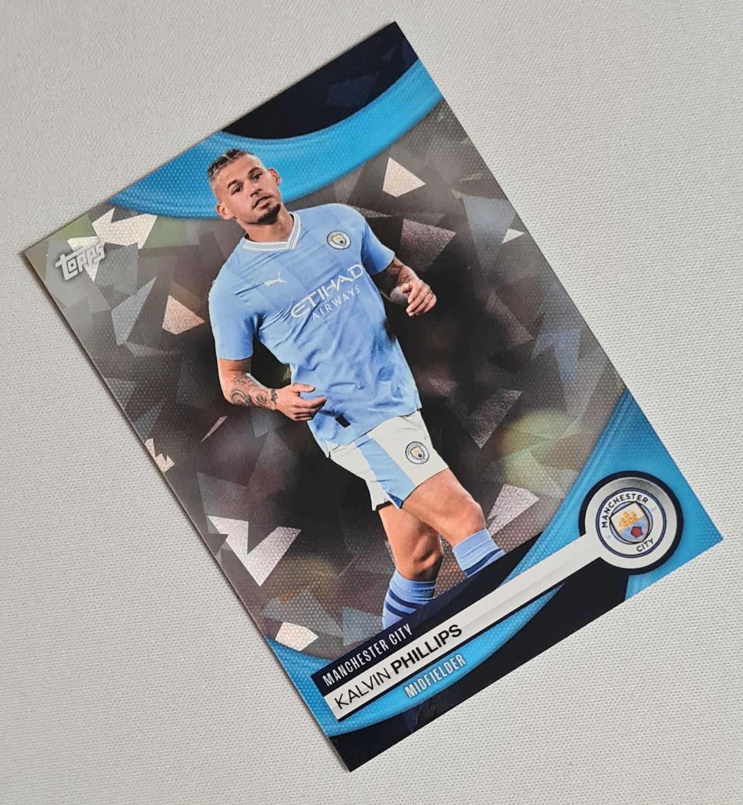 Kalvin Phillips - 2024 Topps Manchester City Team Set Icy Foil  #18