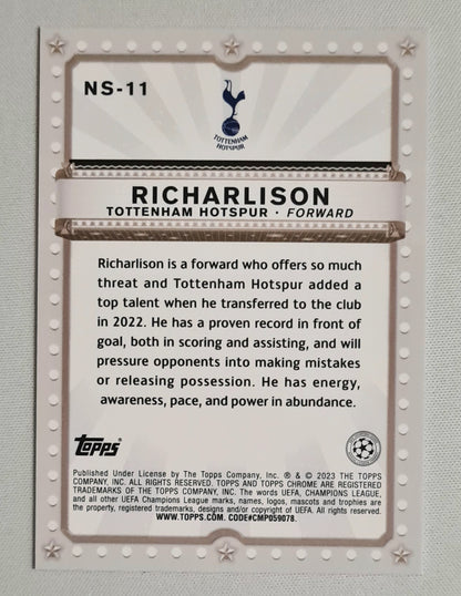 Richarlison - 2023 Topps Now Starring Tottenham Hotspurs (CL) #NS-11