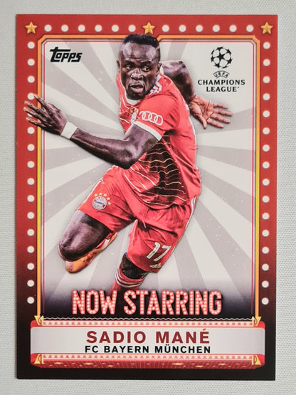 Sadio Mane - 2023 Topps Now Starring FC Bayern Munchen (CL) #NS-5