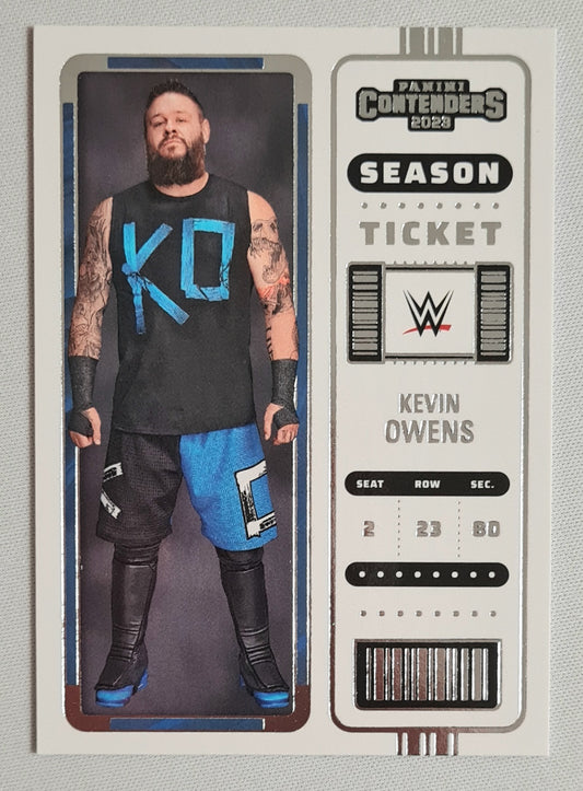 Kevin Owens - 2023 Panini Chronicles Contenders WWE Wrestling Season Ticket Smack Down #108