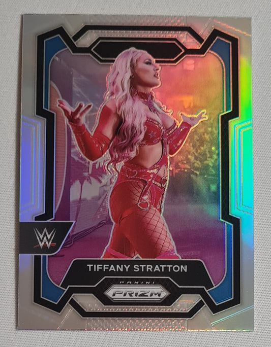 Tiffany Stratton - 2024 Panini Prizm WWE Wrestling Divas Smack Down  #115 Refractor