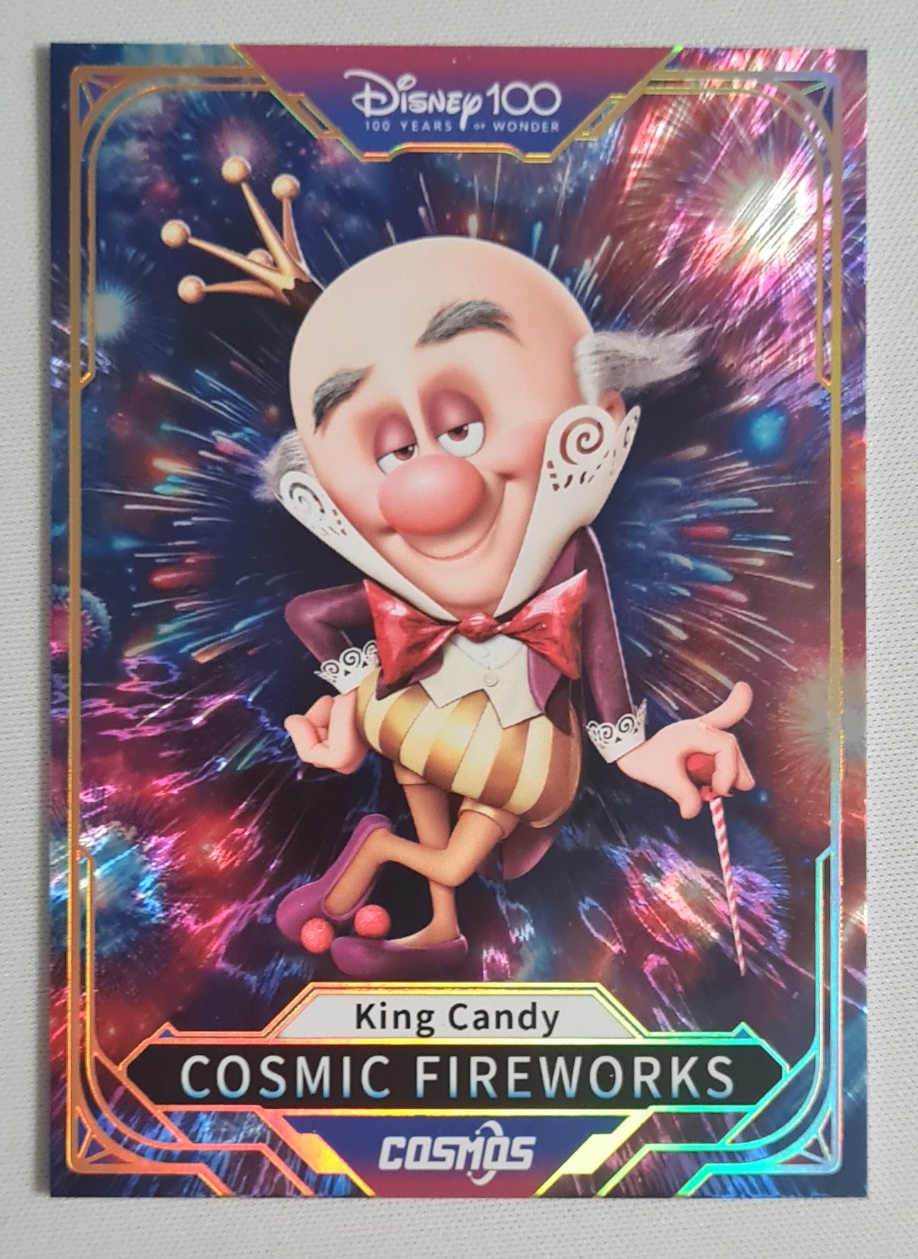 King Candy - 2023 Kakawow Cosmos Disney All Star - Disney 100 Cosmic Fireworks #CDQ-DZ-100