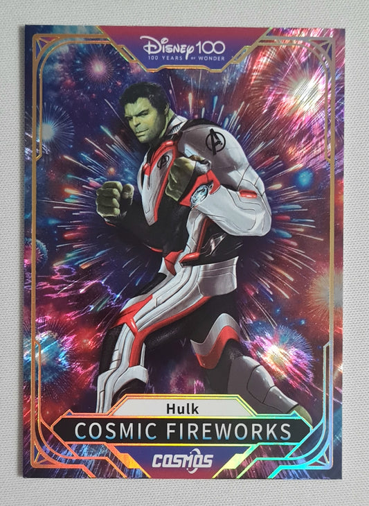 Hulk - 2023 Kakawow Cosmos Disney Marvel Avengers Endgame - Disney 100 Cosmic Fireworks #CDQ-DZ-318