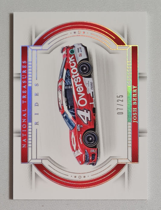 Josh Berry - 2024 Panini NASCAR National Treasures Racing (Rides) #44 /25