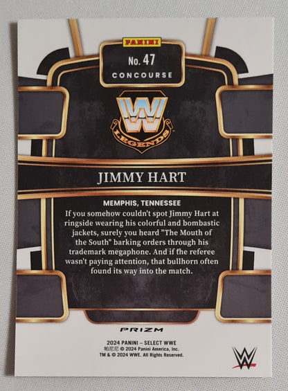 Jimmy Hart - 2024 Panini Select WWE Wrestling #47 Concourse