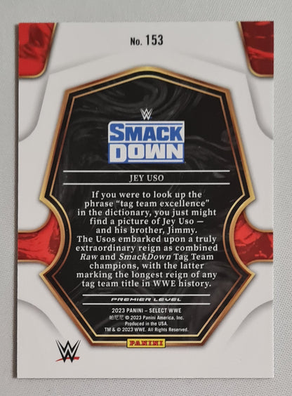 Jey Uso - 2023 Panini Select WWE Wrestling Smack Down #153