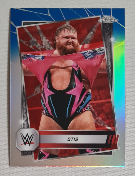 Otis - 2025 Topps Chrome WWE Wrestling RAW #45 Refractor
