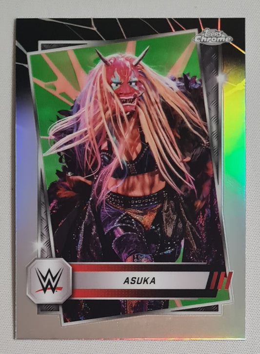 Asuka - 2025 Topps Chrome WWE Wrestling RAW #111