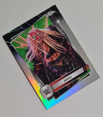 Asuka - 2025 Topps Chrome WWE Wrestling RAW #111