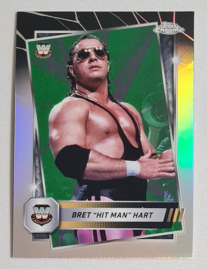 Bret "Hit Man" Hart - 2025 Topps Chrome WWE Wrestling Legends #7