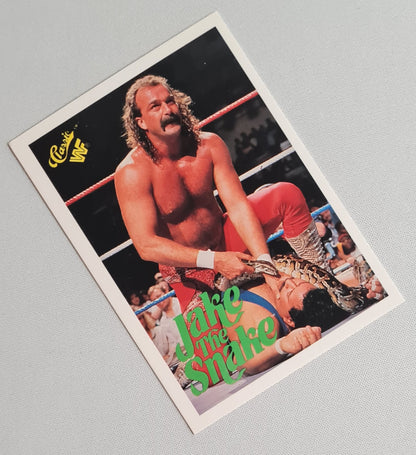 Jake "The Snake" Roberts - 1990 TitanSports Classic Games WWF (WWE) Classic #108