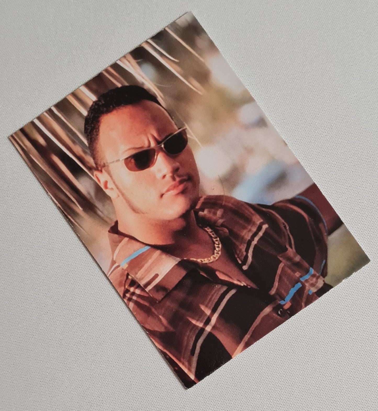 The Rock - 1999 Titan Sports World Wrestling Federation - The Rock at a Photo Shoot - Smack Down #68