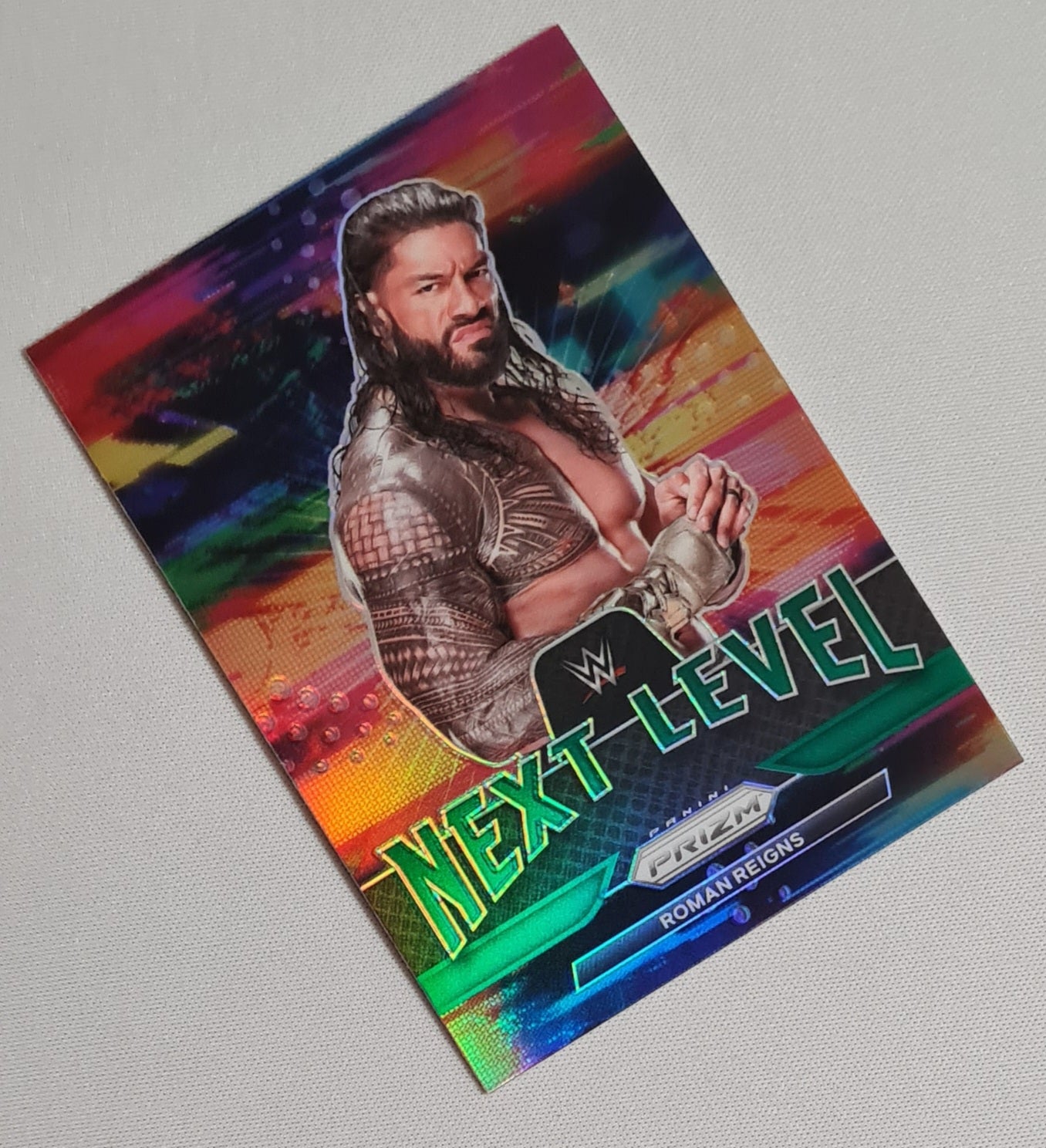 Roman Reigns - 2022 Panini Prizm WWE Wrestling Next Level - Smack Down #10