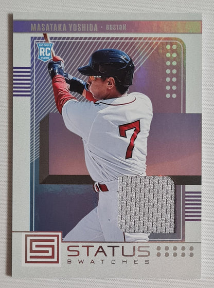 Masataka Yoshida - 2023 Panini Chronicles Status Baseball Boston #SS-MY Refractor
