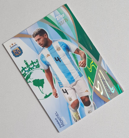 Gonzalo Montiel - 2024 Topps Lineage National Team Argentina AFA #21 Green /75