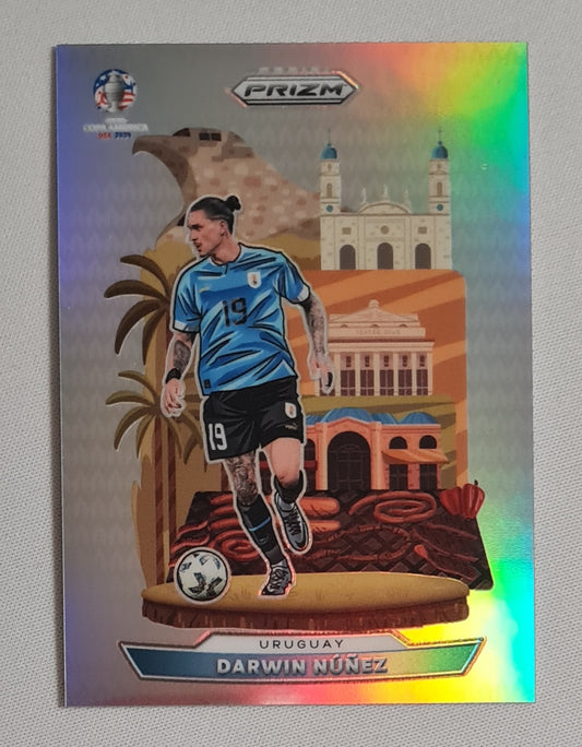 Darwin Nunez - 2024 Panini Prizm Conmebol Copa America 2024 National Landmark #7