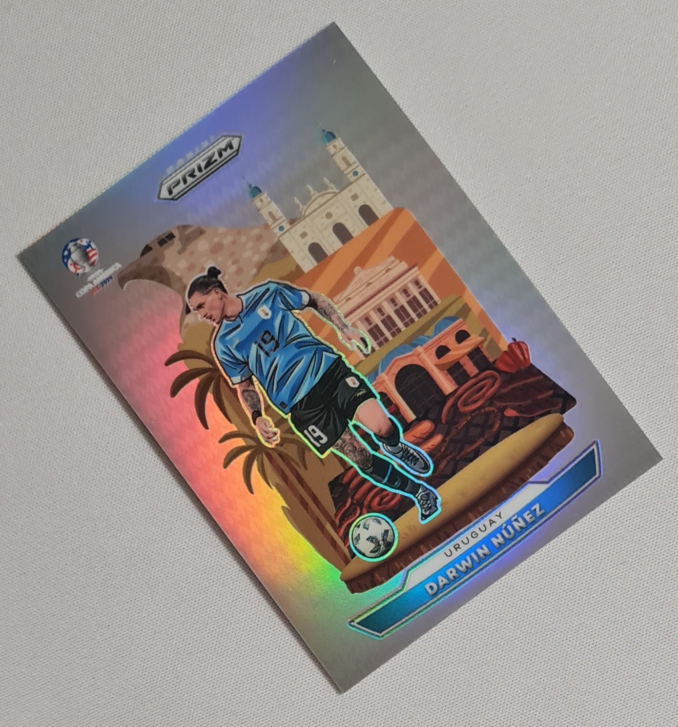 Darwin Nunez - 2024 Panini Prizm Conmebol Copa America 2024 National Landmark #7