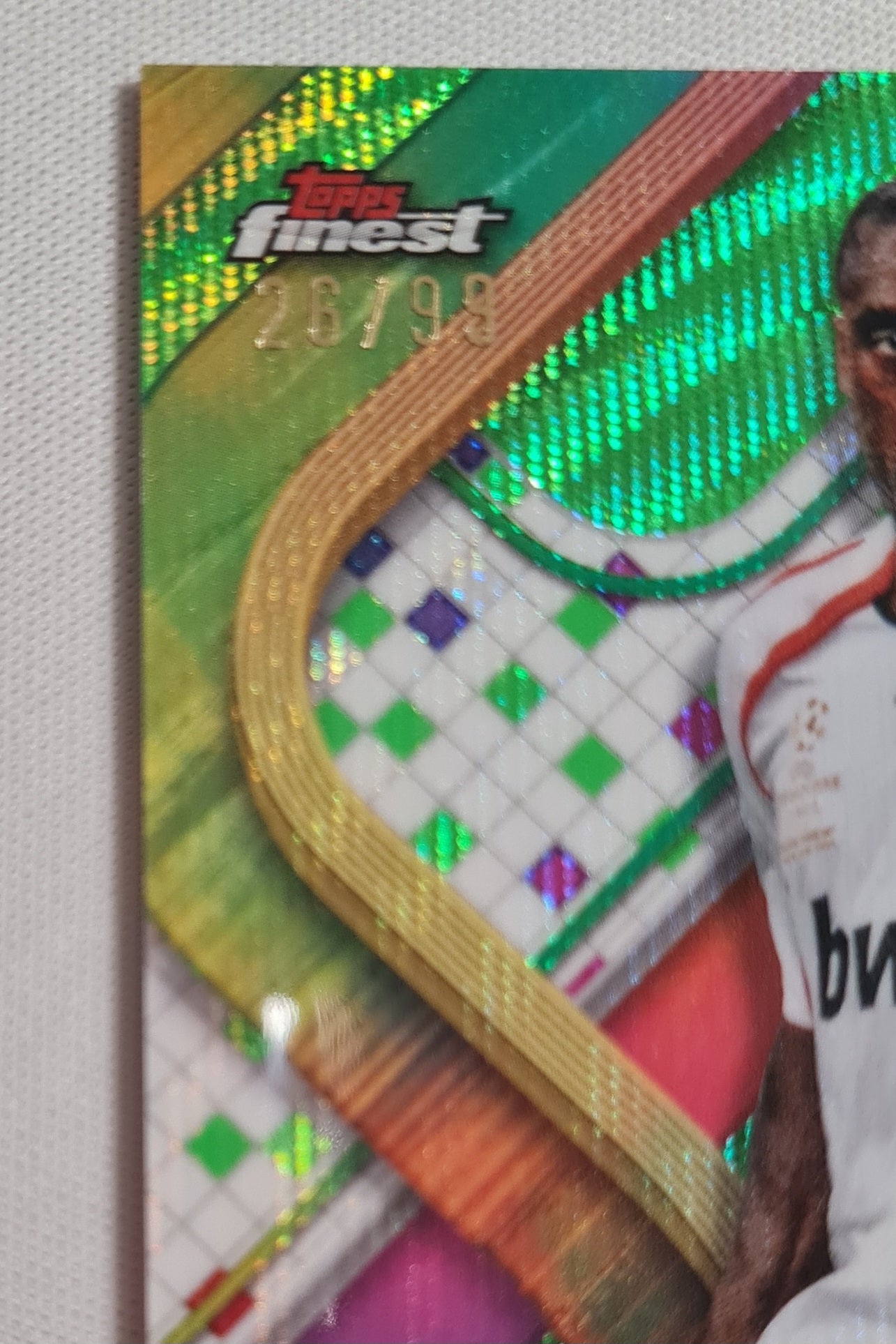 Clarence Seedorf - 2025 Topps Finest AC Milan (CL) #BA-CS Green /99 Autograph