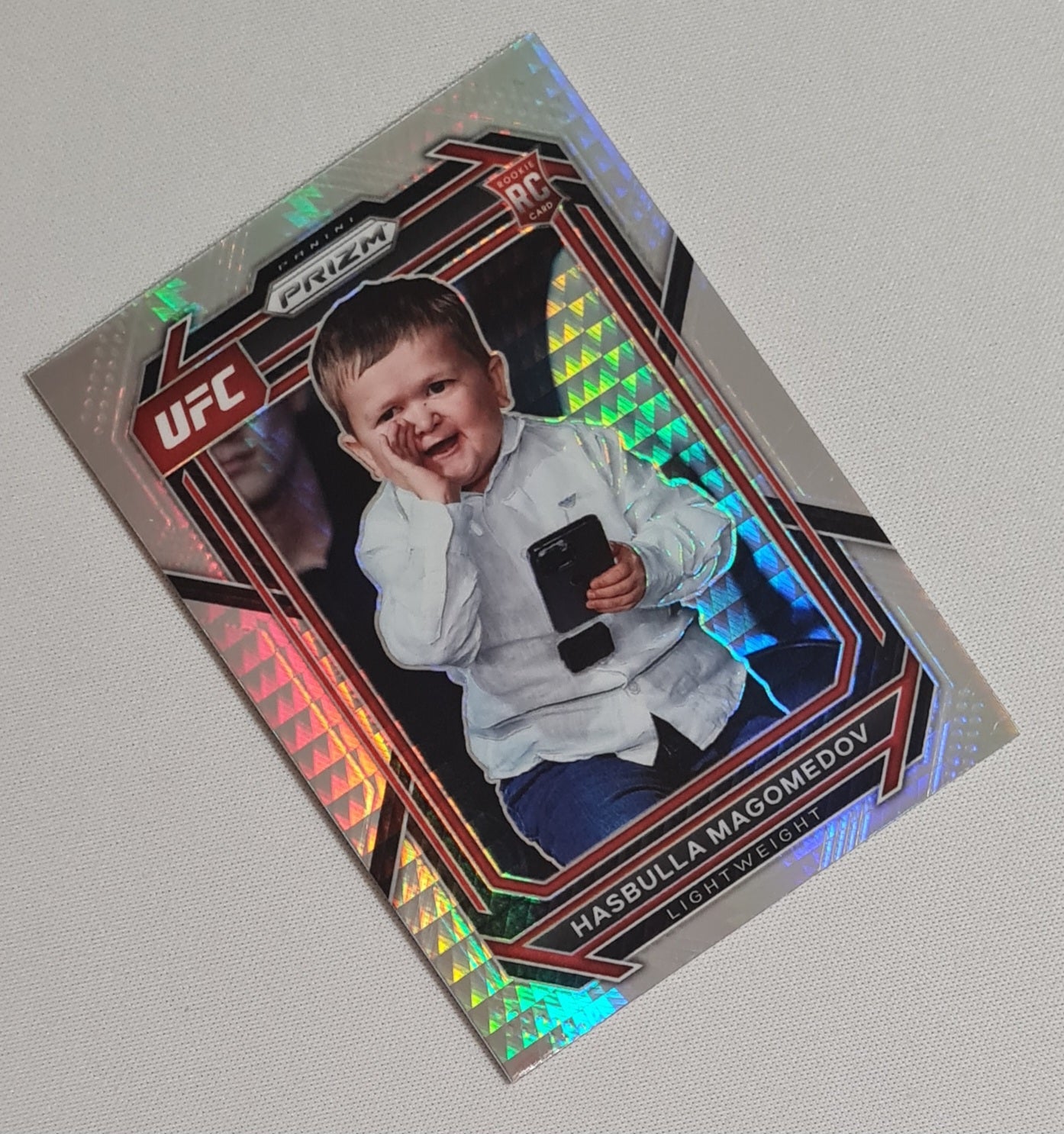 Hasbulla Magomedov - 2023 Panini Prizm UFC #200 Hyper Silver SSP