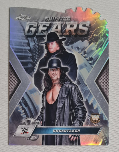 Undertaker - 2025 Topps Chrome Shifting Gears WWE Wrestling #SG-UN Die Cut