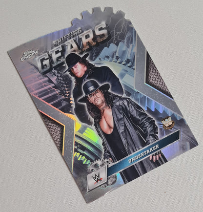 Undertaker - 2025 Topps Chrome Shifting Gears WWE Wrestling #SG-UN Die Cut