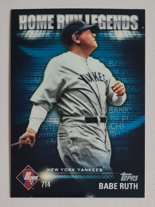 Babe Ruth - 2012 Topps Home Run Legends MLB NY Yankees #HRL-2  (#714) Prime