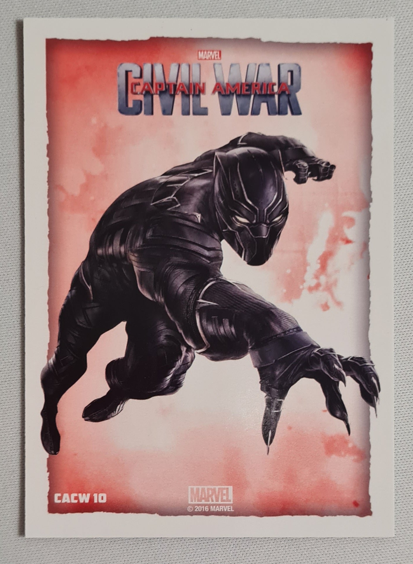 Black Panther - 2016 Marvel Civil War - Captain America - Divided We Fall  #CACW10