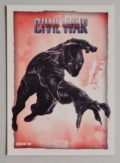 Black Panther - 2016 Marvel Civil War - Captain America - Divided We Fall  #CACW10